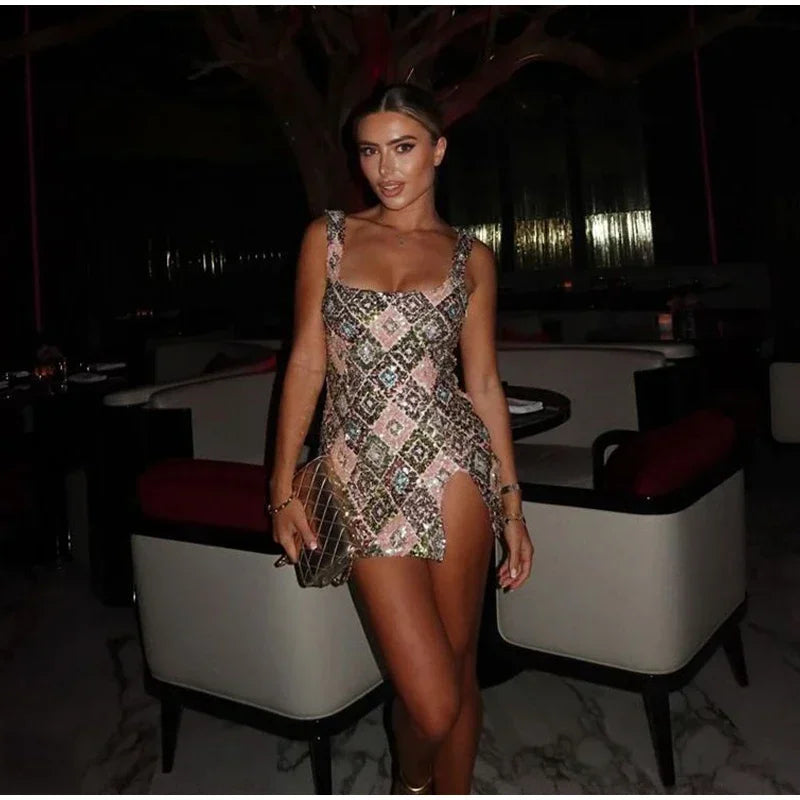 Luna – Sequin Mini Dress