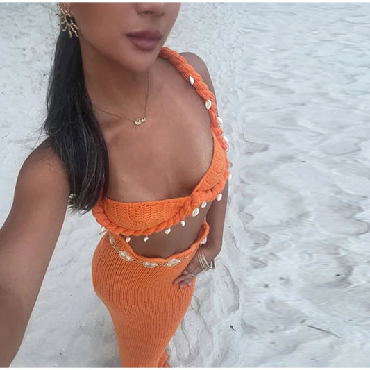 Capri – Shell Knit Set