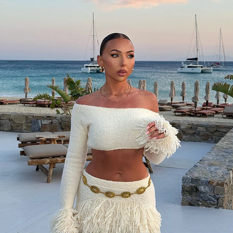 Nola – Off-Shoulder Knit Duo
