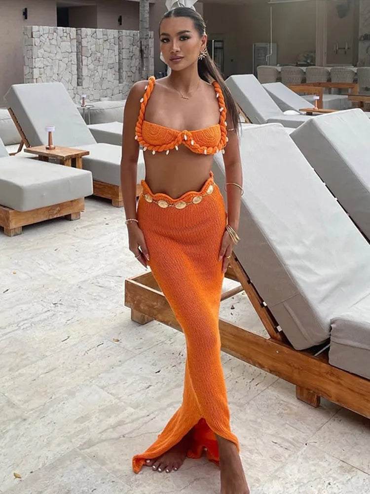 Capri – Shell Knit Set