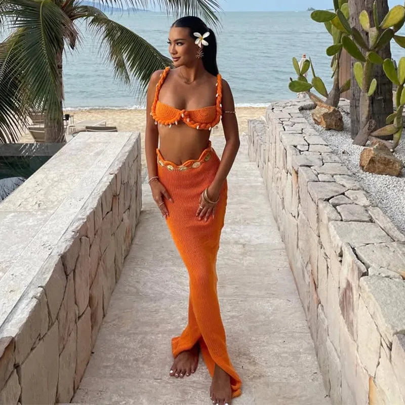Capri – Shell Knit Set