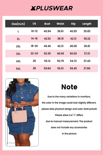 Bella – Spring Denim Dress