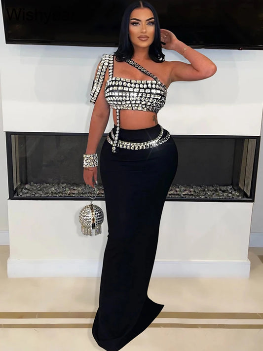 Noiré – Diamond Shoulder Set