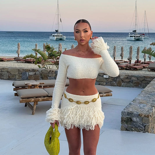 Nola – Off-Shoulder Knit Duo