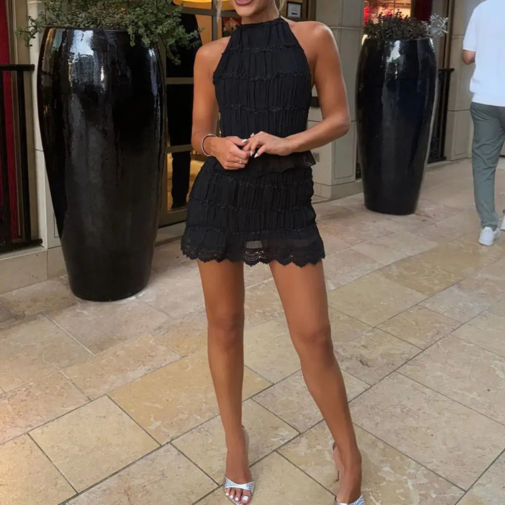 Vivienne – Halter & Skirt Duo