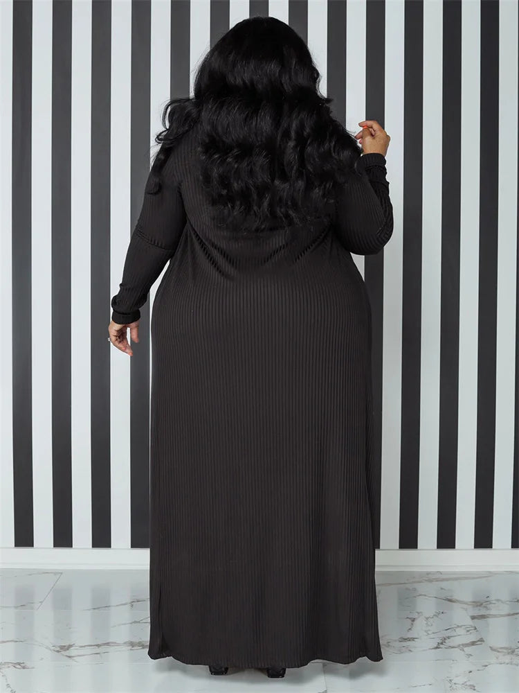 Soraya – Maxi Dress & Cardigan Set