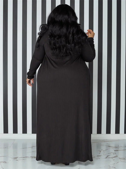 Soraya – Maxi Dress & Cardigan Set