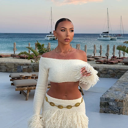 Nola – Off-Shoulder Knit Duo