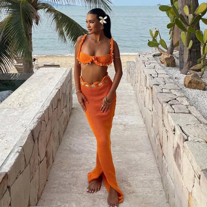 Capri – Shell Knit Set