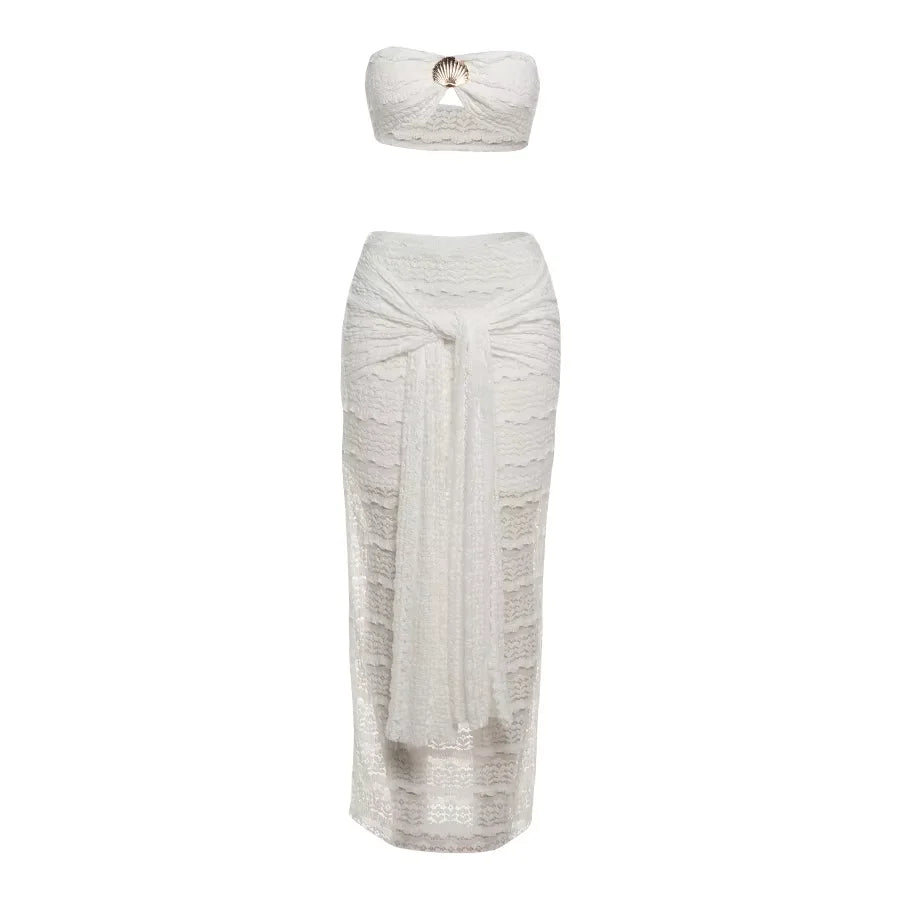 Vivi – Strapless Skirt Set