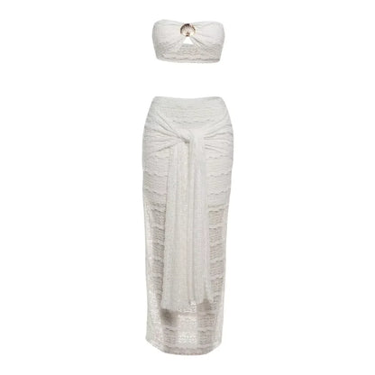 Vivi – Strapless Skirt Set